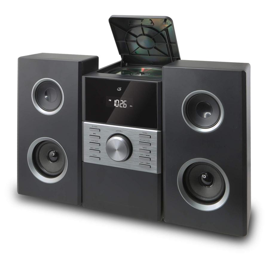 【並行輸入品】HOME MUSIC SYSTEM GPX HC425B Stereo Home Music System with CD Pla