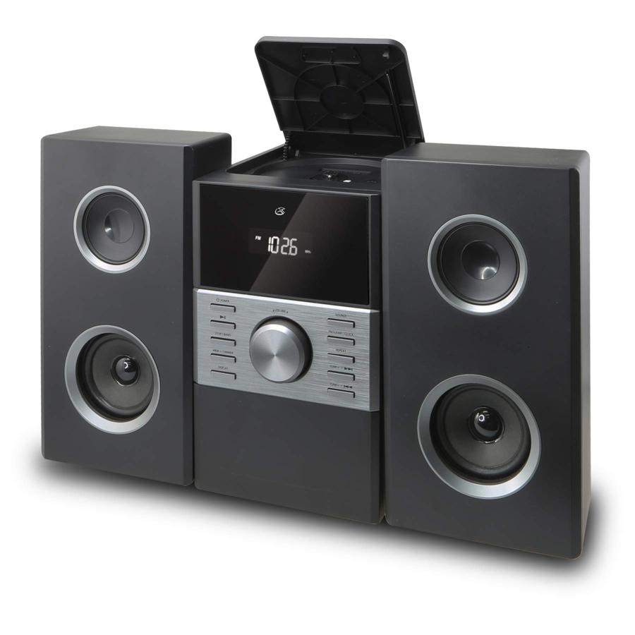 【並行輸入品】HOME MUSIC SYSTEM GPX HC425B Stereo Home Music System with CD Pla