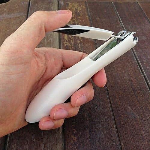Genuine Ergonomic Design Professional Powerful Cutting Force 4mm Straight Wide Jaw Thicker Toenail Clipper for the Elderly  Obesity  Pregnant Women