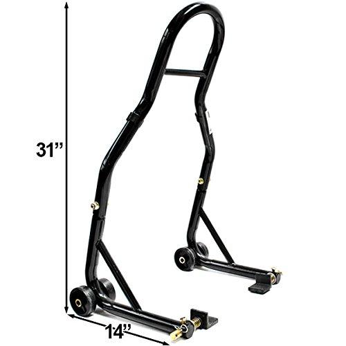 【並行輸入品】Venom Motorcycle Rear Swingarm Paddle Wheel Lift Stand Compatibl_2