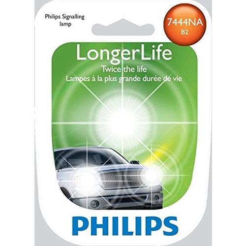 Philips Automotive Lighting 7444NA LongerLife ミニチュア電球 2個