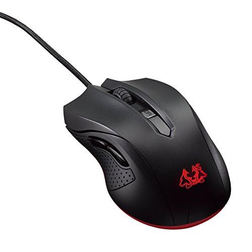 ASUS Cerberus mice USB Optical 2500 DPI Ambidextrous Black,Red As 並行輸入品｜import-tabaido｜02