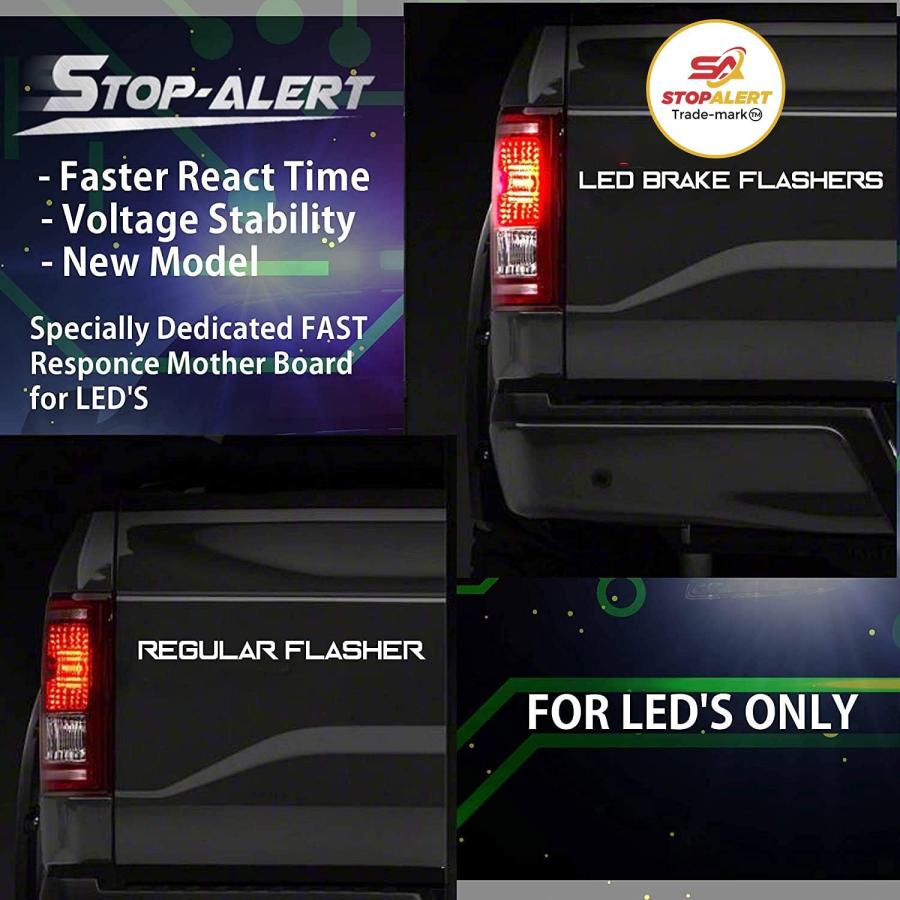 【並行輸入品】Stop-Alert NEW XP 60X +60 Brake Flasher Universal Stop bulbs & Ta 並行