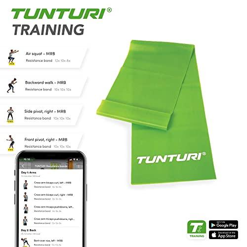 【並行輸入品】TUNTURI TPRバンド グリーン M TUNTURI TPR Band， Green， Medium_7