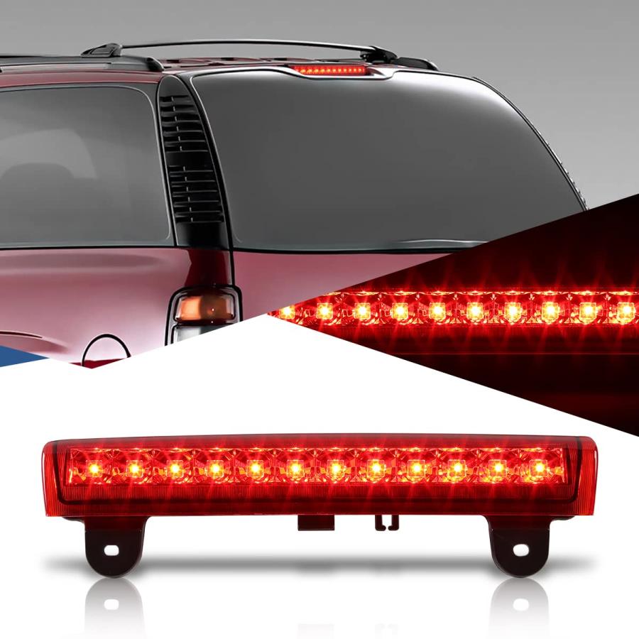 Auto Dynasty レッドLED 3rd Third ハイマウント ブレーキライト 