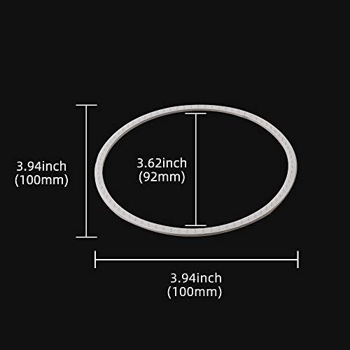 【並行輸入品】GrandviewTM 2x 100mm 72SMD COB Led Angel Eyes Halo Rings Set Lig_4