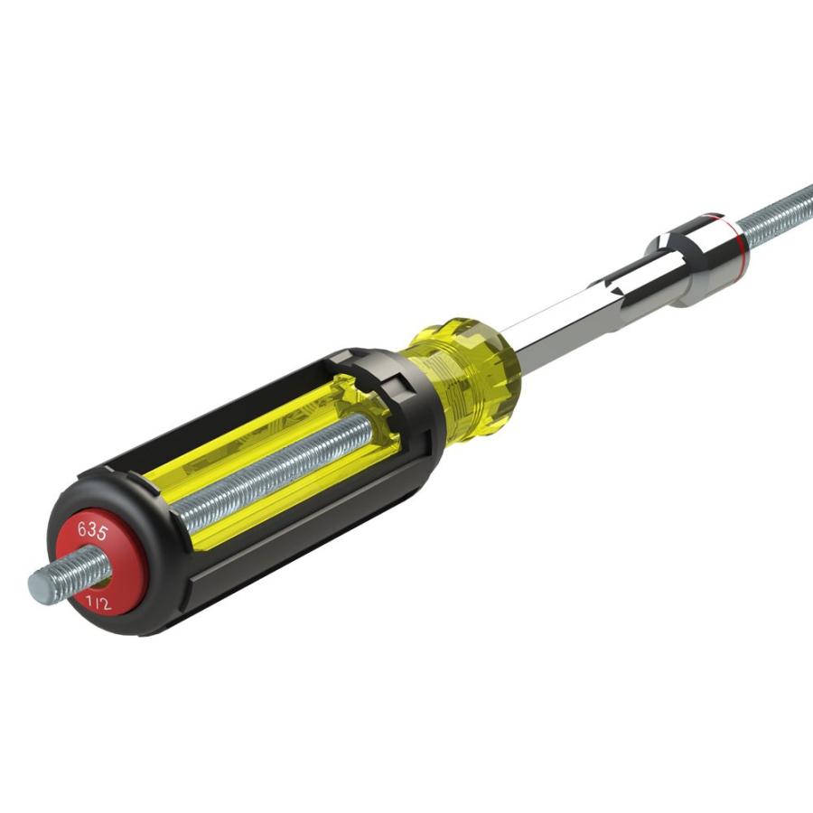 【並行輸入品】KLEIN TOOLS 1cm HEAVY DUTY NUT DRIVER Klein Tools 635 3/8 3/8 Inc