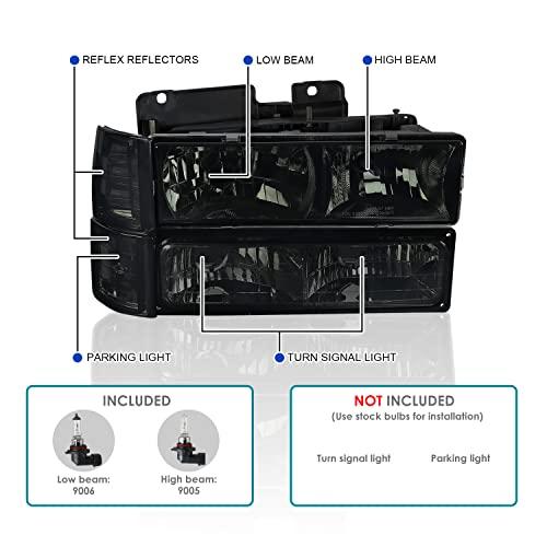 【並行輸入品】Spec D Tuning LBCLH GMC94G SY スモークヘッドライト (ユーロ コーナーバンパーライト) Spec Dの画像