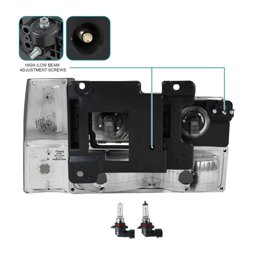 【並行輸入品】Spec D Tuning LBCLH GMC94G SY スモークヘッドライト (ユーロ コーナーバンパーライト) Spec Dの画像