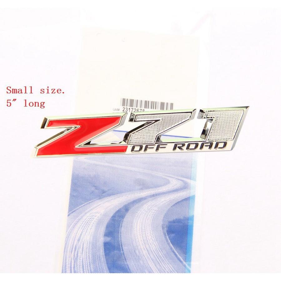 【並行輸入品】Yoaoo 〓 3?x OEM Small z71?Off Roadグリルとデカールエンブレムバッジ3d for GMCシボレーシ_9