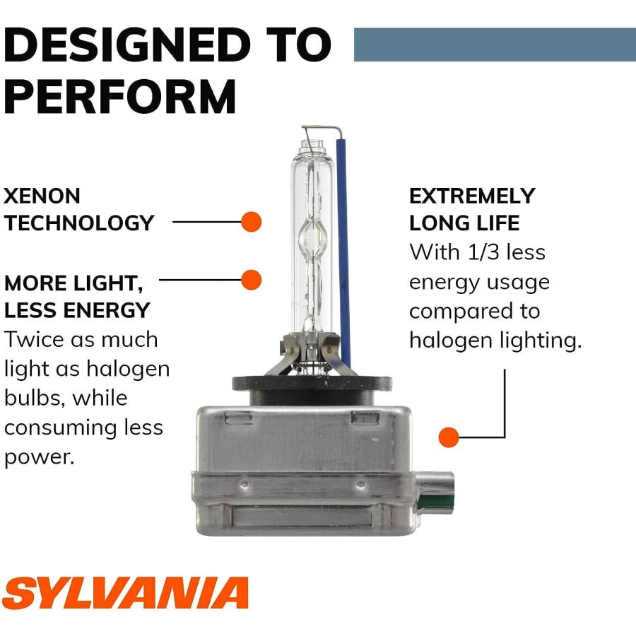 【並行輸入品】SYLVANIA - D3S SilverStar zXe HID (High Intensity Discharge) Head 並行_3