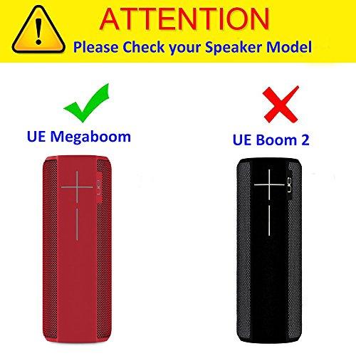 Khanka ハードトラベルケース UE MEGABOOM ポータブル 防水 耐衝撃 Bluetoothスピーカー交換用 khan 並行輸入品｜import-tabaido｜05