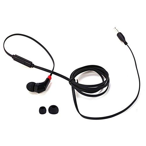 Premium Mono Headset Flat Wired Single Earphone Earbud Mic for i 並行輸入品｜import-tabaido｜03