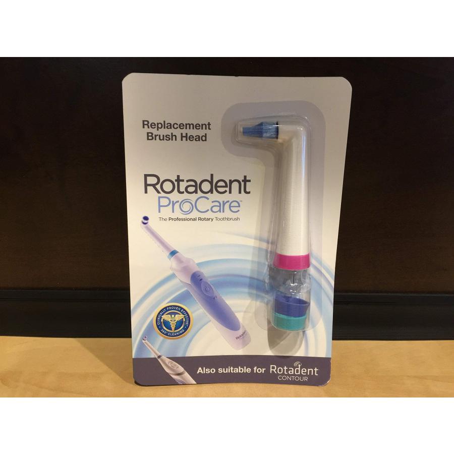 Rotadent Procare & Contour Elongated Long Head This Will Not Fi 並行輸入
