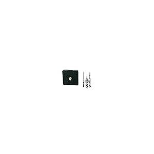【並行輸入品】Quartex クォーツ時計メカニズムムーブメントキット 3インチブラックサーペンタイン針 厚さ1/4インチまでのダイヤル用 Qu_1