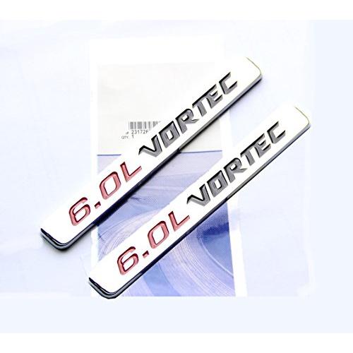 【並行輸入品】Yoaoo 2?x OEMクローム6.0?L Vortecバッジエンブレム3d for 1500?2500hd 3500hd GM_1