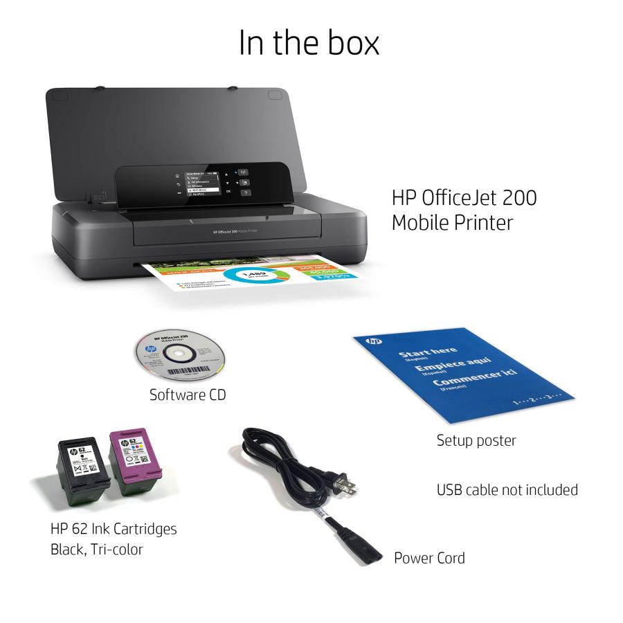 HP OfficeJet 200 Portable Printer with Wireless & Mobile HP OfficeJet 200 Portable Printer with Wireless & Mobile
