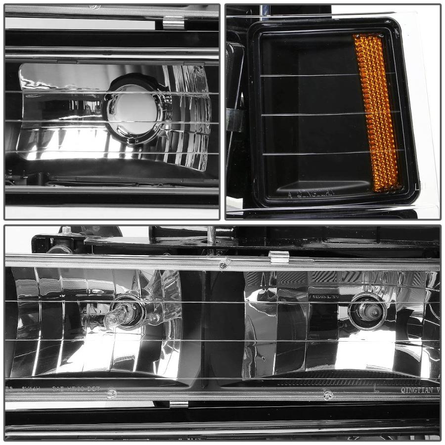 【並行輸入品】DNA Motoring HL OH 8P C1094 BK AM ヘッドライトアセンブリ DNA MOTORING Pair Bの画像