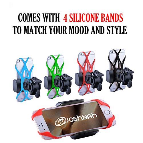 【並行輸入品】JoshNAh Bike Phone Mount， Universal Cell Phone Holder for Bicycle_7