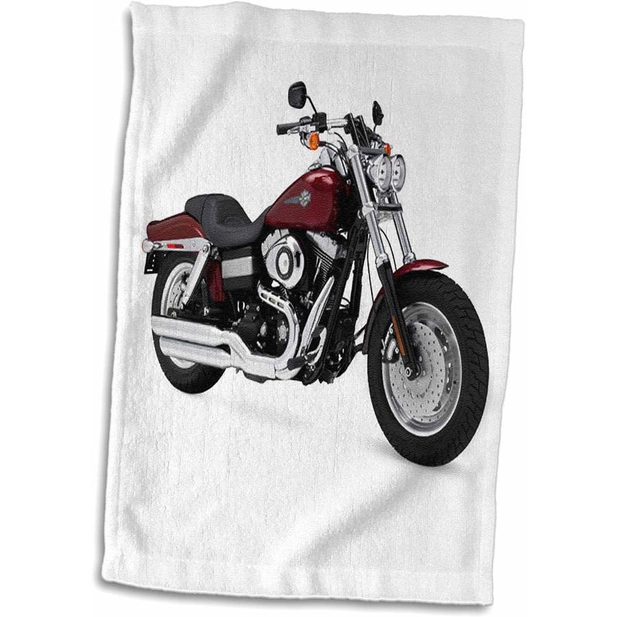 並行輸入品】3droseタオルPicturing harley-davidson174 ; Motorcycle