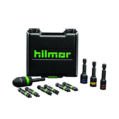 【並行輸入品】Hilmor SBSFC 高速接続ドライバービットセット 10個 1937912 Hilmor Fast Connect Scre_1