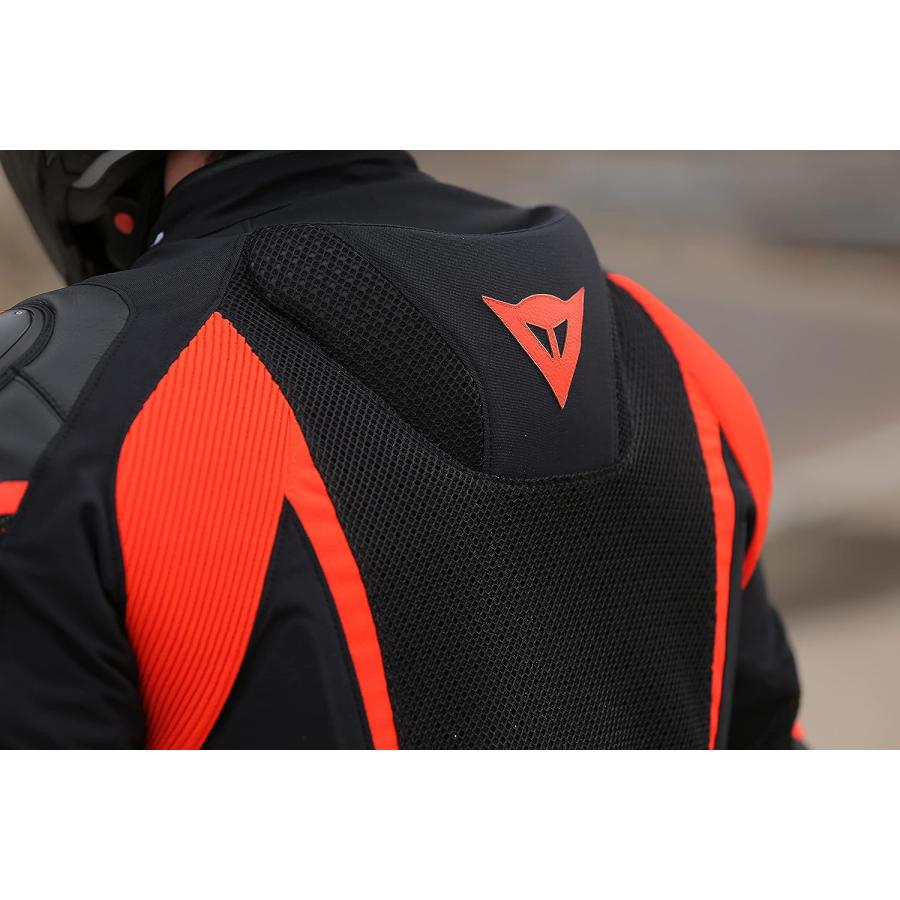 Dainese SUPER RIDER D-DRY サイズ48 黒/赤 DAINESE Super Rider D-Dry Black / Red-Fluo Jacket · Motocard