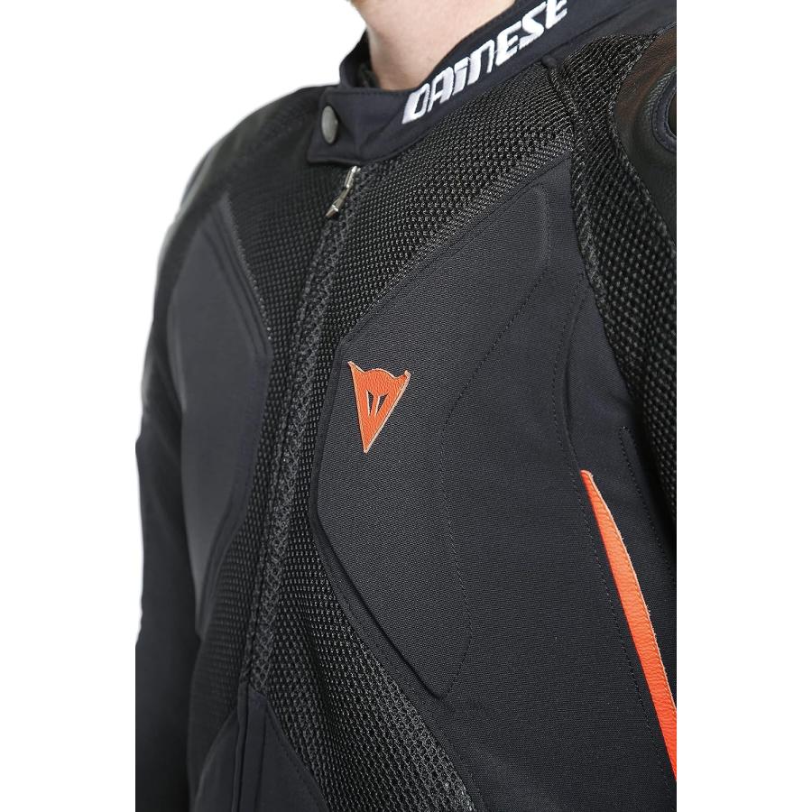 並行輸入品】Dainese Men's Super Rider D-Dry Jacket (Black/Red 46