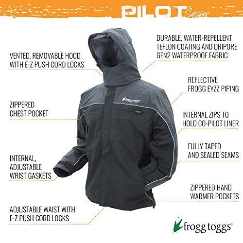 並行輸入品】Frogg Toggsメンズ防水パイロットクルーザージャケット