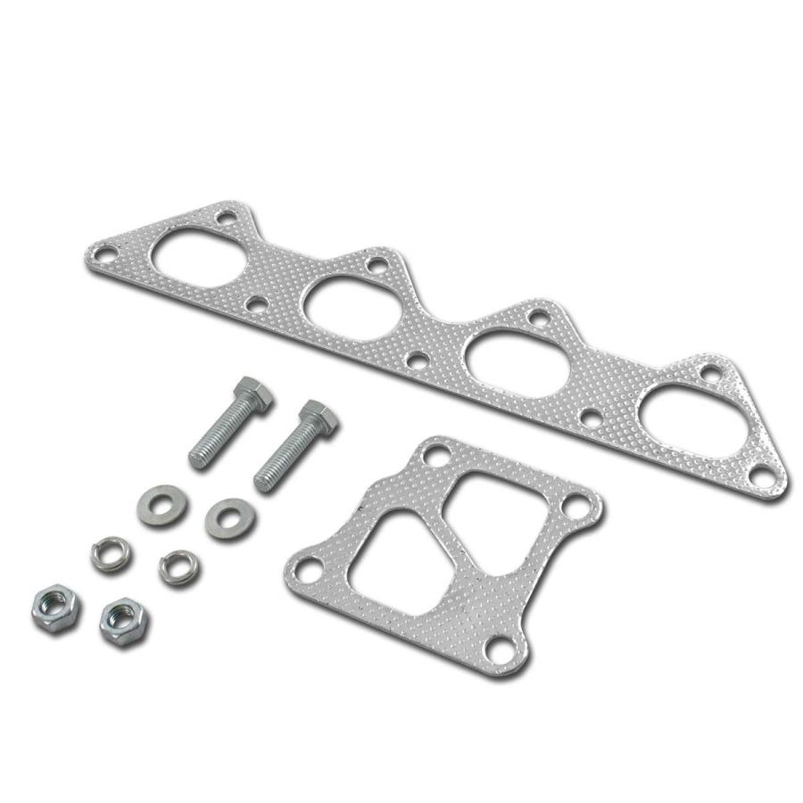 【並行輸入品】DNA Motoring TM EVO02 ステンレススチール ターボマニホールド DNA Motoring TM EVO02 S フロントパイプ