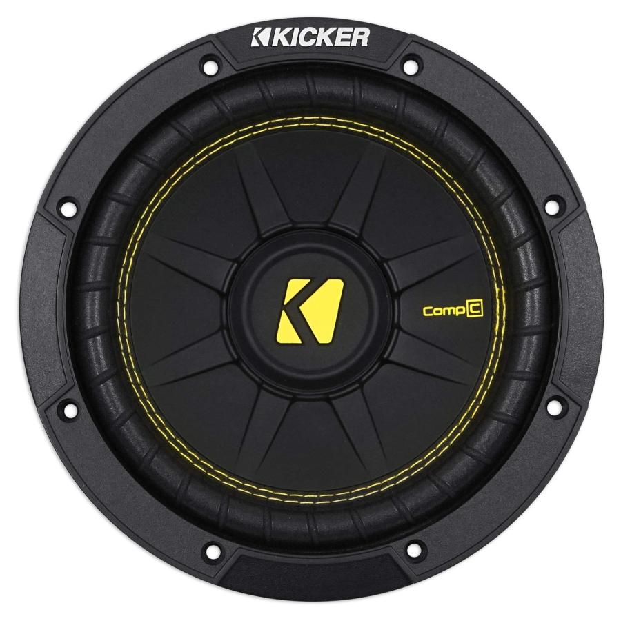 KICKER COMP 8インチ ウーファーボクース コンパクト KICKER 並行輸入品】KICKER CWCS84 CompC 8インチ サブウーファー シングル