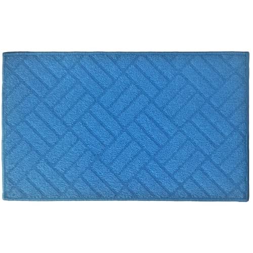 【並行輸入品】Basket Woven Pattern Rug， Non Skid Home， Kitchen， Floor Mat， Com