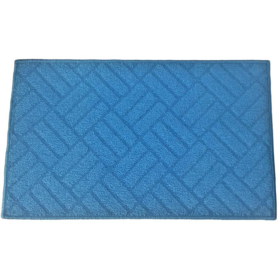 【並行輸入品】Basket Woven Pattern Rug， Non Skid Home， Kitchen， Floor Mat， Com