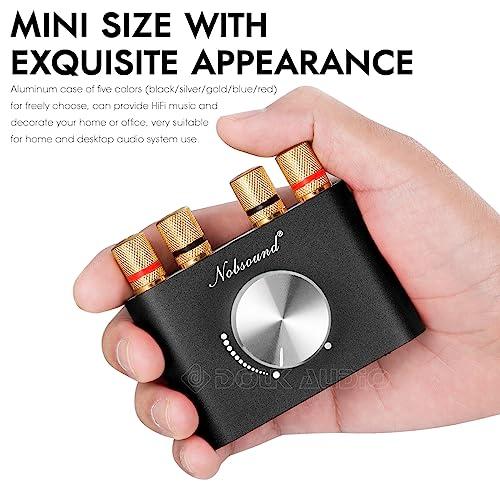 制服 Nobsound Mini Bluetooth 5.0 Power Amplifier， Stereo Hi Fi Digita 並行輸入品