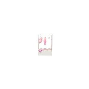 【並行輸入品】MMP Living ドレスアップセンター フルレングスミラー ノブと3つのハンガー付き ホワイト 16 038W MMP Livの画像