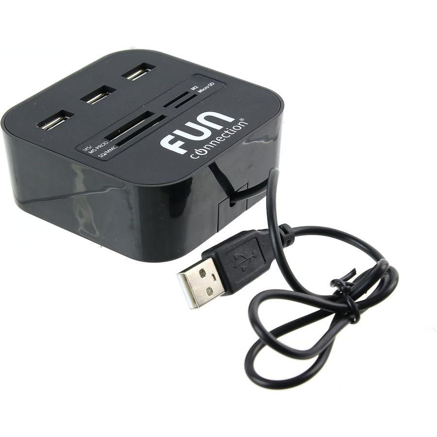 Fun ht1406 Connection Memory Card Reader for All Black　並行輸入品｜import-tabaido｜02