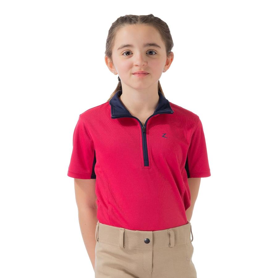 【並行輸入品】Horze子供UVシャツ学校教育Protec HORZE Kids' Short Sleeved Technical Moistuの画像