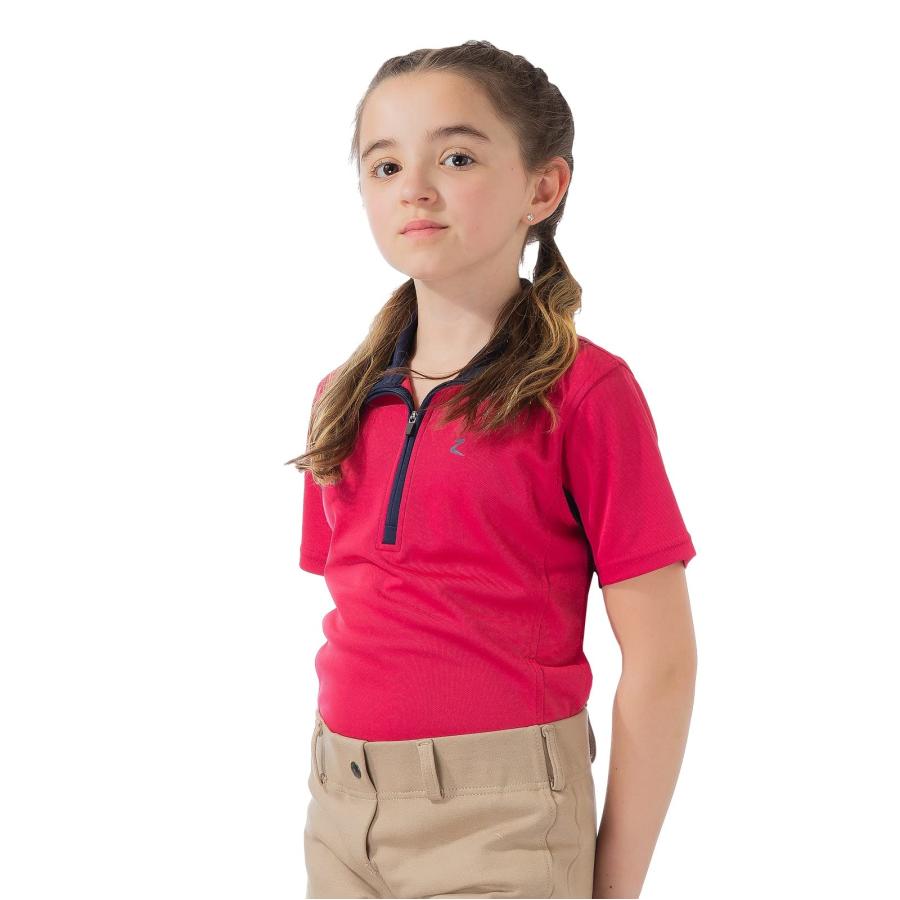 【並行輸入品】Horze子供UVシャツ学校教育Protec HORZE Kids' Short Sleeved Technical Moistuの画像