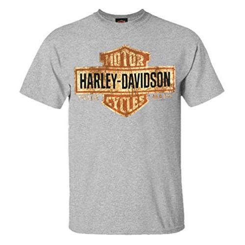Harley Davidson Men&#39;s Tee, Distressed Bar &amp; Shield T Shir 並行輸入品｜import-tabaido｜02