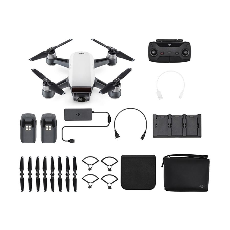 DJI Spark, Fly More Combo, Alpine White 並行輸入品 