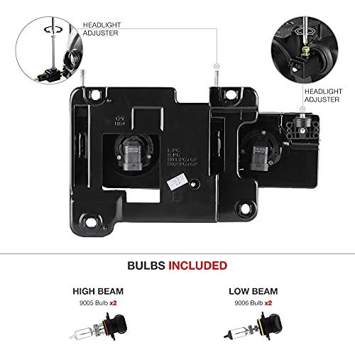 【並行輸入品】VIPMOTOZ 1988 2002 シボレー GMC C/K 1500 2500 3500 ピックアップ サバーバン ヘッドライの画像