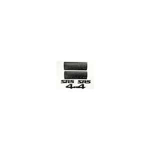 ブランド登録なし - 【並行輸入品】Exotic Store 黒いこと SR5 4X4 どろ除け 側面 後押し 尻っ方論理ゲート タンドラ 胸章 胸章 ネームプ