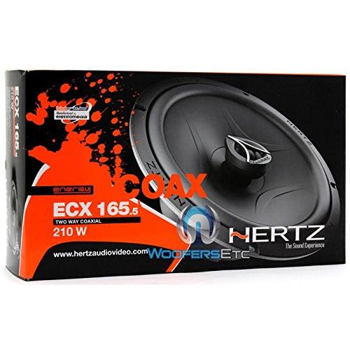【並行輸入品】pkg Hertz ECX 165.5 6.5インチ 210W 2ウェイ同軸スピーカー + ハーレーダビッドソン 5.25インチか_2