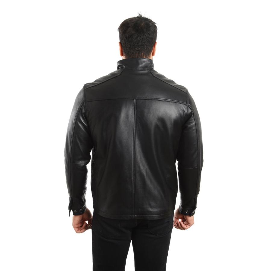 並行輸入品】REED EST.1950 メンズ ジャケット 本革 ラムスキン レザー 
