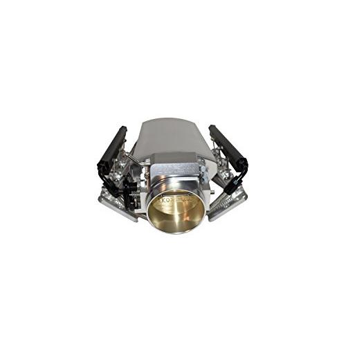 【並行輸入品】A Team Performance   インテークマニホールド 102mm スロットルボディシート メタル加工 EFI 15°スの画像