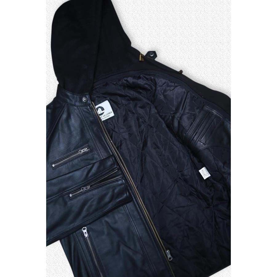 【並行輸入品】Artistry Leather OUTERWEAR メンズ US サイズ: M カラー: ブラックの画像