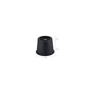 【並行輸入品】(Black) BTSD home Round Circular Bed Risers Table Risers Furnit_5