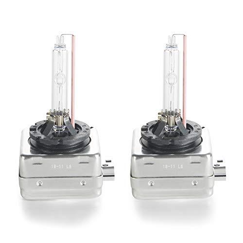 【並行輸入品】Yandirect 6000K 35W D1S 車キセノンHIDヘッドライト交換用電球 (2個パック) D1R シルバー Yand