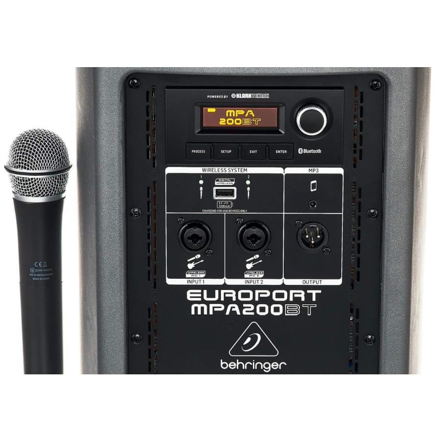 Behringer MPA200BT 200W Speaker with Microphone 並行輸入品｜import-tabaido｜10