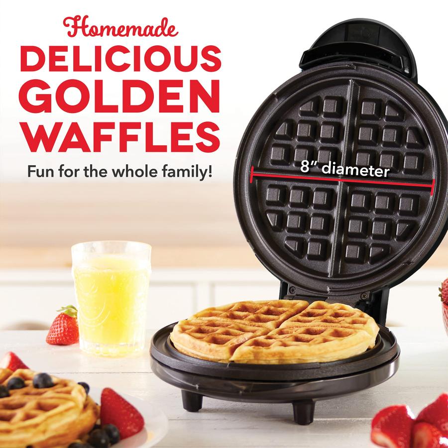 DASH Express 8” Waffle Maker for Waffles, Paninis, Hash Browns + 並行輸入品｜import-tabaido｜04