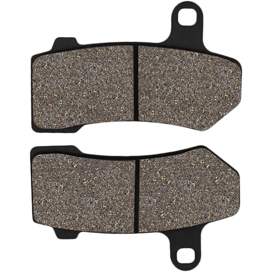 【並行輸入品】Cyleto Front and Rear Brake Pads for HARLEY DAVIDSON FLHTC Electr 並行